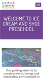 Mobile Screenshot of icecreamandshoepreschool.com